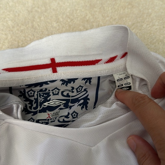 Umbro England jersey from 2005-2007 - Picture 8 of 10